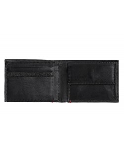 Zippo Nappa Tri-Fold Wallet Black