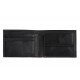 Zippo Nappa Tri-Fold Wallet Black