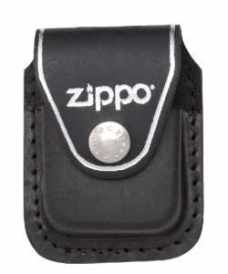 Zippo Lighter Pouch with Clip-Black