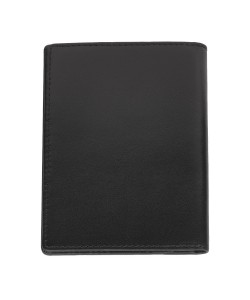 ZIPPO SIGNATURE TRAVEL КОЖАНЫЙ ДОРОЖНЫЙ ЧЕХОЛ BI-FOLD ДЛЯ ПАСПОРТА, Черный