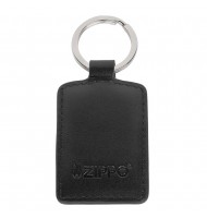 ZIPPO SIGNATURE ĀDAS ATSLĒGU PIEKARIŅŠ, Melns