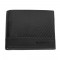 ZIPPO CARBON RANGE КОЖАНЫЙ КОШЕЛЕК TRI-FOLD С ОТДЕЛЕНИЕМ ДЛЯ МОНЕТ, Черный