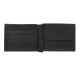 ZIPPO CARBON RANGE КОЖАНЫЙ КОШЕЛЕК TRI-FOLD С ОТДЕЛЕНИЕМ ДЛЯ МОНЕТ, Черный