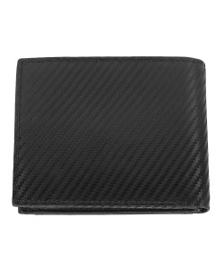 ZIPPO CARBON RANGE КОЖАНЫЙ КОШЕЛЕК BI-FOLD С ОТДЕЛЕНИЕМ ДЛЯ МОНЕТ, Черный