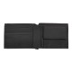 ZIPPO CARBON RANGE КОЖАНЫЙ КОШЕЛЕК BI-FOLD С ОТДЕЛЕНИЕМ ДЛЯ МОНЕТ, Черный