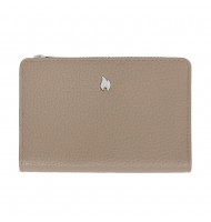ZIPPO SIGNATURE WOMEN'S RANGE MEDIUM ZIPPER WALLET, Taupe