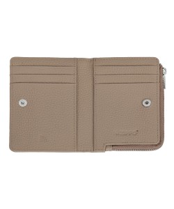 ZIPPO SIGNATURE MEDIUM КОЖАНЫЙ ЖЕНСКИЙ КОШЕЛЕК НА МОЛНИИ, Taupe