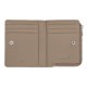 ZIPPO SIGNATURE MEDIUM КОЖАНЫЙ ЖЕНСКИЙ КОШЕЛЕК НА МОЛНИИ, Taupe