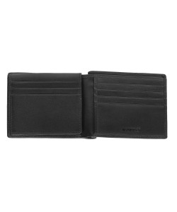ZIPPO SIGNATURE КОЖАНЫЙ КОШЕЛЕК TRI-FOLD, Черный