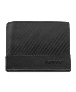 ZIPPO CARBON RANGE ĀDAS MAKS, Melns