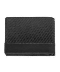 ZIPPO CARBON RANGE WALLET,  Black