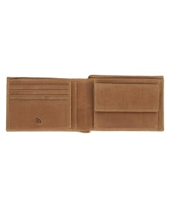 ZIPPO VINTAGE КОЖАНЫЙ КОШЕЛЕК С ОТДЕЛЕНИЕМ ДЛЯ МОНЕТ, Коричневый