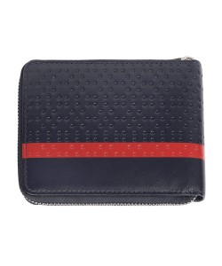 ZIPPO ZIPPER WALLET WITH REMOVABLE CARD HOLDER, Navy Blue