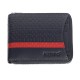 ZIPPO ZIPPER WALLET WITH REMOVABLE CARD HOLDER, Navy Blue