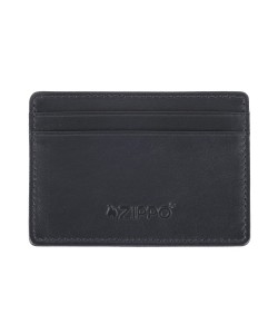 ZIPPO ZIPPER WALLET WITH REMOVABLE CARD HOLDER, Navy Blue