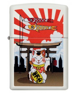 Zippo šķiltavas 214CI411992 Lucky Cat Design