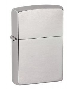 Zippo Lighter 13 Brushed Sterling Silver