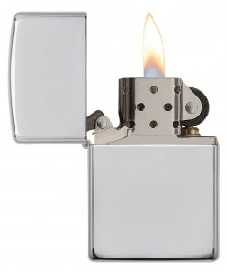 Zippo Lighter 15 High Polish Sterling Silver