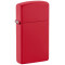 Zippo Lighter 1633 Slim® Red Matte