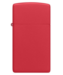 Zippo Lighter 1633 Slim® Red Matte Zippo Lighter 1633 Slim® Red Matte
