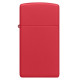 Zippo Lighter 1633 Slim® Red Matte Zippo Lighter 1633 Slim® Red Matte