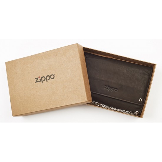 Zippo кожаный бумажник байкера