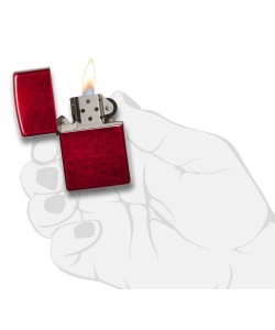 Zippo Lighter 21063 Classic Candy Apple Red™