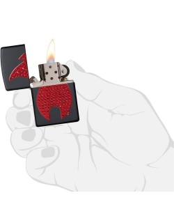 Zippo Lighter 29106 Zippo Bling Flame Emblem