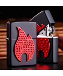 Zippo Lighter 29106 Zippo Bling Flame Emblem