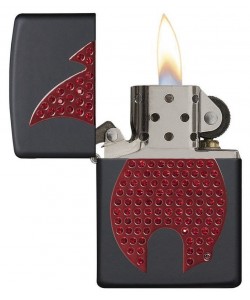 Zippo Lighter 29106 Zippo Bling Flame Emblem