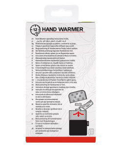 Zippo Roku sildītājs, 12. stundam, Oranža