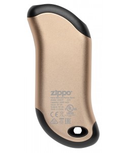 Zippo HeatBank® 9s Plus Rechargeable Hand Warmer Gold