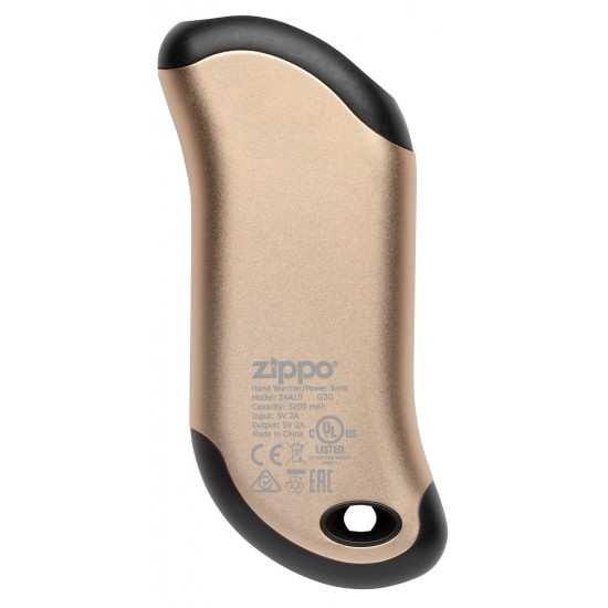 Zippo HeatBank® 9s Plus uzlādējams roku sildītājs + Power bank