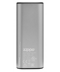 Zippo HeatBank® 6 Rechargeable Hand Warmer Silver