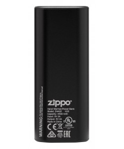 Zippo HeatBank® 6 Rechargeable Hand Warmer Black