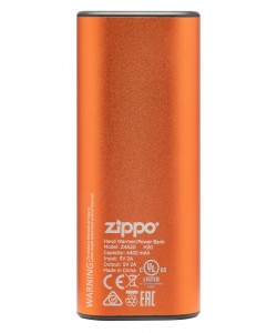 Zippo HeatBank® 6 Rechargeable Hand Warmer Orange