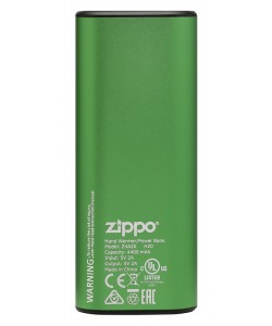 Zippo HeatBank® 6 Rechargeable Hand Warmer Green