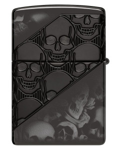 Zippo Lighter  46751 Armor® Skull Collage Design