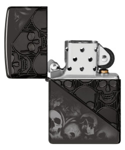 Zippo Lighter  46751 Armor® Skull Collage Design