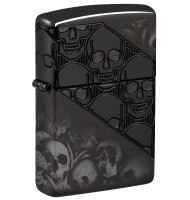 Zippo Lighter  46751 Armor® Skull Collage Design