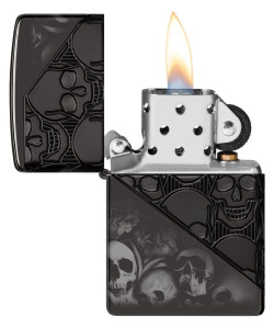 Zippo Lighter  46751 Armor® Skull Collage Design