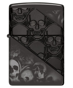 Zippo Lighter  46751 Armor® Skull Collage Design
