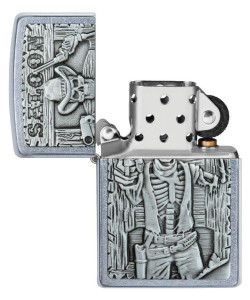 Зажигалка Zippo 49298 Saloon Skull Emblem Зажигалка Zippo 49298 Saloon Skull Emblem