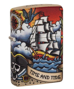 Зажигалка Zippo 49532 Nautical Tattoo Design Зажигалка Zippo 49532 Nautical Tattoo Design
