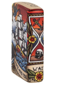 Зажигалка Zippo 49532 Nautical Tattoo Design Зажигалка Zippo 49532 Nautical Tattoo Design