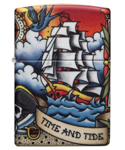 Зажигалка Zippo 49532 Nautical Tattoo Design Зажигалка Zippo 49532 Nautical Tattoo Design