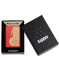 Zippo Lighter  49701 Year of the Tiger Design