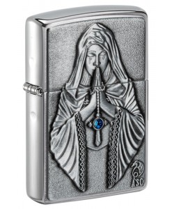 Zippo šķiltavas 49756 Anne Stokes Gothic Prayer Emblem
