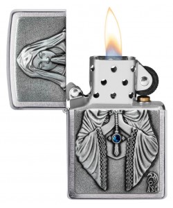 Zippo šķiltavas 49756 Anne Stokes Gothic Prayer Emblem
