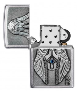 Zippo šķiltavas 49756 Anne Stokes Gothic Prayer Emblem